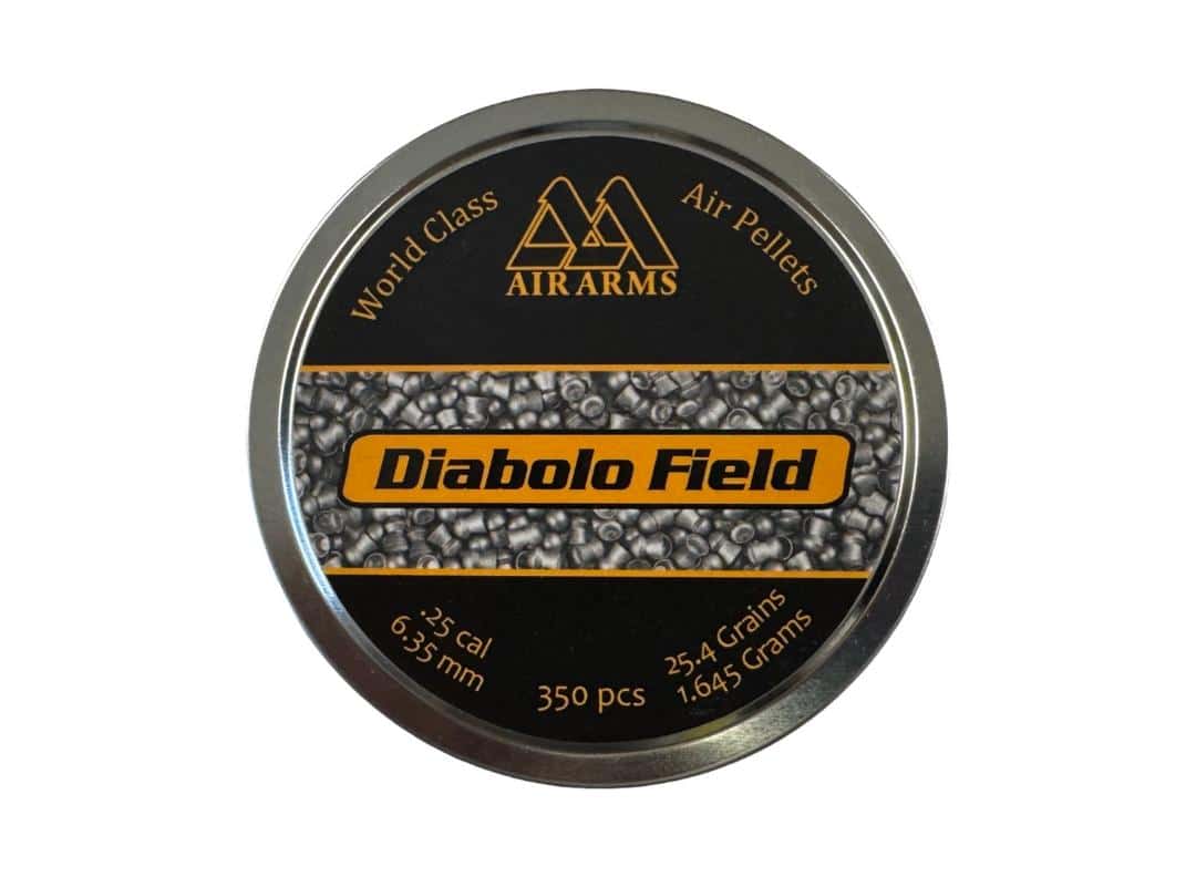 air arms 25.4g pellets .25