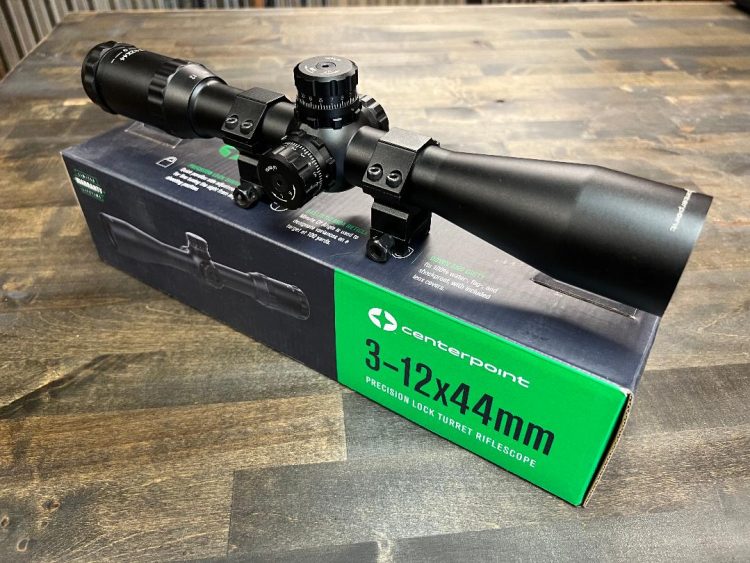 Scope CENTERPOINT 3-12 X 44MM PLT