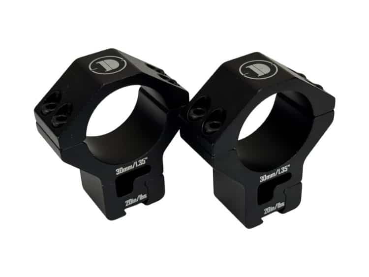 Scope Rings Dovetail 30mm x 1.35mm